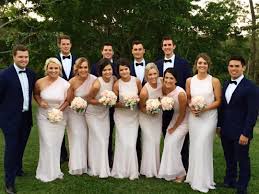 My Bridal Party Anita Nathan Wedding 17 10 2015 Camilla And Marc Bridesmaid Gowns I Navy Bridesmaid Dresses White Wedding Dresses Black Bridesmaid Dresses