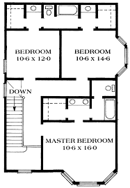 Victorian Style House Plan 3 Beds 2 5 Baths 1950 Sq Ft Plan 1014 8 Jack And Jill Bathroom Bathroom Floor Plans House Floor Plans