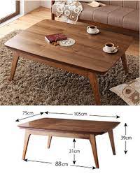 Modern coffee tables are sleek and compact, offering clean lines in simple square or rectangular shapes. Wood Color Japanese Rectangle Kotatsu Table Foot Warmer Heated Low Kotatsu Coffee Table Table Legs Assembled Coffee Tables Aliexpress