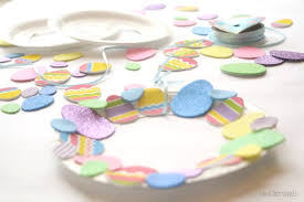 Check out our small easter plate selection for the very best in unique or custom, handmade pieces from our plates shops. Paper Plate Easter Wreath Kid Craft School Time Snippets