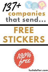Most of the time you do not have to sign up for any type of newsletter or submit your email address either. Free Stickers 200 Companies That Mail Them In 2021 Lushdollar Com
