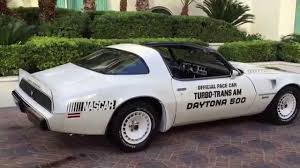 When bush attended the race in 2004 he did so to less fanfare and with an approval rating. 1981 Pontiac Trans Am Daytona Pace Car Recaro Nascar Limited For Sale At Celebrity Cars Las Vegas Youtube