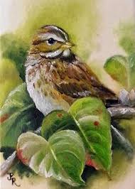 Speckles By Paulie Rollins I Love This Painting 3 Goruntuler Ile Kus Cizimleri Sanatsal Resimler Kus Sanat