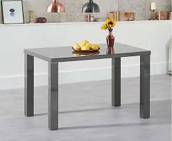 So, based on your needs and preferences, you have the options available in high gloss dining tables. Atlanta 120cm Dark Grey High Gloss Dining Table With Calgary Chairs Graue Esstische Kleiner Esstisch Marmor Esstische
