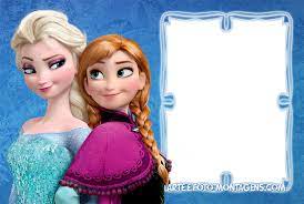 Molduras Personagens Convites Frozen Frozen Decoracao Festa Frozen