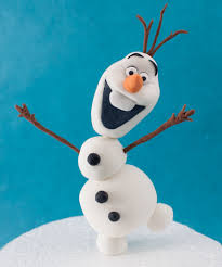 How To Make Olaf From Frozen Tutorial On Cake Central Olaf Cake Fondant Olaf Fondant Tutorial