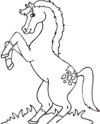 Dibujos De Caballos Para Colorear
