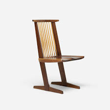 145 George Nakashima Conoid Chair Design 17 October 2013 Auctions Wright Auctions Of Art And Design