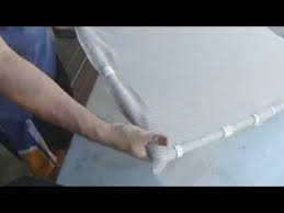 I'll share pics when i switch it out.) Making Pvc Snap Clips To Hold Shade Cloth On Pvc Frame Youtube Shade Cloth Pergola Shade Diy Canopy