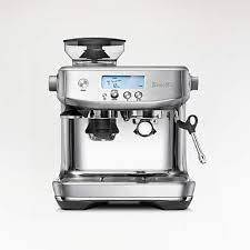 The opening does not move. Breville Barista Pro Brushed Stainless Steel Espresso Machine Reviews Crate And Barrel