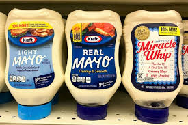 Ingredients water, olive oil, canola oil, vinegar, soybean oil, modified food starch (ingredient not normally found in mayonnaise), eggs . What S The Difference Between Mayonnaise And Miracle Whip