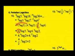 Check spelling or type a new query. Logaritma 8 10 Perkalian Youtube