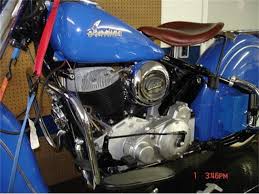 Image result for Blue 1951 Motorcycle