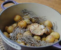 Recette Cocotte De Pommes De Terre Primeur De Noirmoutier Au Gros Sel Gris En Video Recette Pomme De Terre Primeur Recettes De Cuisine Pomme De Terre