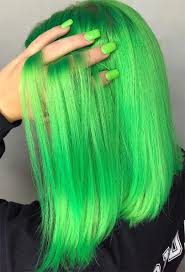 To neutralize your green tones, simply apply your regular hair dye color with a secondary color number of six. 63 Offbeat Green Hair Color Ideas In 2021 Green Hair Dye Kits To Try