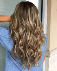 Whether you want small blonde strands or big blonde sections of hair, it gives a dramatic contrast to your black hair. Balayage Dark Dirty Blonde Hair Color Novocom Top
