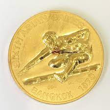 BEAJ6035】K24 アジア競技大会 記念メダル 1000刻印 総重量30.1g さん