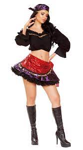 How to make a diy gypsy halloween costume halloween happy halloween learn how to put together a budget friendly quick and easy gypsy costume for halloween hopefully this may help out as a last. Traveling Gypsy Costume Gypsy Fortune Teller Costume Yandy Com