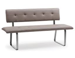 Buy products such as roundhill biony blue fabric dining bench with nailhead trim at walmart and save. Lucas Bench With Backrest Sale Structube Usa Dining Room Bench Modern Furniture Living Room Upholstered Bench With Back