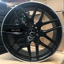 Search for 1000's of mercedes amg gt custom wheels using our custom search tool for rims and tires. Mercedes Amg Style 21x10 Et 50 In Satin Black With Machined Lip For Mercedes G Class W463 Gwagenparts Com Mercedes G Class Parts
