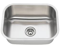 These undermount kitchen sinks are designed to be installed under any solid surface, such as granite or marble. 16 Gauge Undermount Stainless Steel Sinks