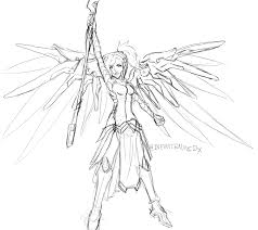 Best Mercy Overwatch Coloring Page Banks Website Every character is unique in this fun and exciting game. best mercy overwatch coloring page