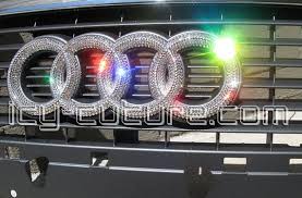 Swarovski Crystal Bling Audi Grill Emblem Whats Your Color On Etsy 298 00 Customgrilles Rvinyl Car Bling Swarovski Crystals Bling