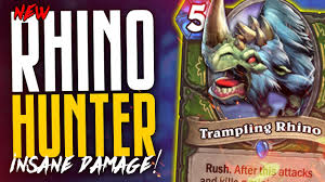 We're taking a look at all of the best decks for each of the classes in the hearthstone united in stormwind meta! This New Trampling Rhino Deck Is Kinda Disgusting Darkmoon Faire Hearthstone Youtube