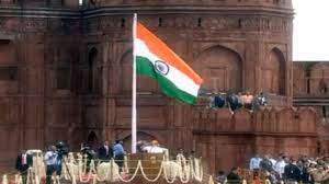 India happy independence day concept with colorful indian woman doing namaste. 73rd Independence Day Pm Modi Unfurls The Tricolour At Red Fort On 73rd Independence Day The Economic Times Video Et Now