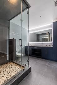 Sometimes all you need to make a small bathroom come to life is bold wallpaper. Master Bathroom Turtle Creek Condo After Remodeling Renowned Renovation