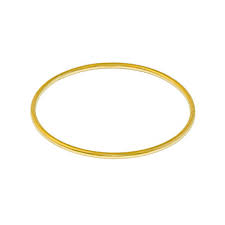Bracelet Jonc Or Jaune 22gr Massif 3mm Diametre Du Bracelet 63 Mm