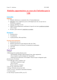 In general, it's the cause of the immunodeficiency that's treated, not the immunodeficiency itself. Cours 2 Maladies Opportunistes Au Cours De L Infection Par Le Vih