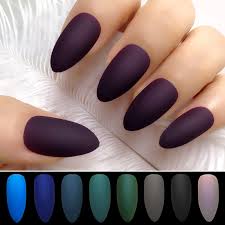 El color ideal para tu próxima manicura es el tono navy blue. Venta Al Por Mayor Ataud 21 Colores Mate Aguja Unas Azul Oscuro Mate Stiletto Unas Artificiales Goma De Borrar Contacto 24 Unids Set Unas Postizas Aliexpress