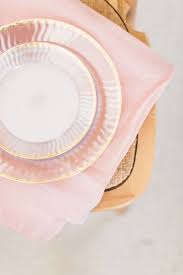 Black And Gold Plastic Plates This Simple Wedding Hack Will Save You Hundreds Disposable Wedding Plates Plastic Plates Wedding Disposable Plates