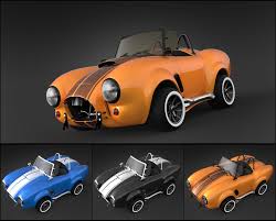 Cartoon Car 3ds 3d Model Car Cartoon Car 3d Model Car