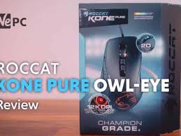 I can't even update the darn software without it crashing and or restarting down load. Roccat Kone Pure Owl Eye Mouse Review