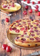 Le Clafoutis Aux Cerises Pastry Freak Recette Clafoutis Aux Cerises Patisserie Francaise Gourmandise