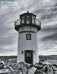Black And White Lighthouse Black And White Lighthouse Cross Stitch Pattern Cross Stitch Stitch Shop Black And White