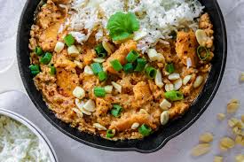 My Gluten Free And Vegan Sweet Potato Satay Curry Recipe Dairy Free Curry Recipes Vegan Recipes Healthy Gluten Free Dairy Free Dinner