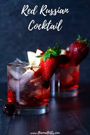 Red Russian Cocktail Is A Quick 2 Ingredient Cocktail Even If You Don T Have Liqueur My Recipe Will Show Y Red Russian Cocktail Recipes Best Cocktail Recipes