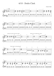 6 10 Dodie Clark Sheet Music For Piano Solo Musescore Com