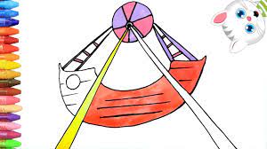 Kegiatan menggambar dan juga mewarnai merupakan salah satu kegiatan terapi seni. Cara Menggambar Gondola Pasar Malam Cara Menggambar Dan Mewarnai Tv Anak Youtube