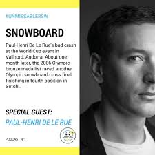 Polo de le rue est un chamion olympique de snowboard. Bad Snowboard Crash Didn T Stop Paul Henri De Le Rue N 1 By Behind The Sporting World