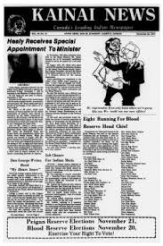 Kainai News (November 20, 1974)