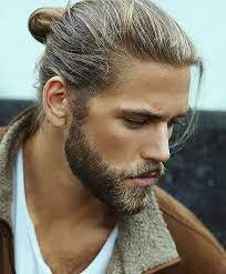 Bearded Man With Man Bun Daily Dose Of Beard Style And Men 39 S Grooming Tips Beards Bart B Growing Hair Men Long Hair Styles Men Beard Styles