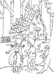 Free Hansel And Gretel Coloring Pages Coloring Pages Cartoon Coloring Pages Coloring Books