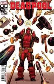 A collection of deadpool comic book covers showcasing the incredible talent of the artists and designers and their stunning works of art from the modern age of comics. Deadpool 15 Reviews