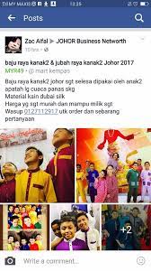 Bukaan leher yang memeri (stretchable) , senang dipakai dan kain yang sejuk. Baju Raya Kanak Kanak Johor 2017 Home Facebook