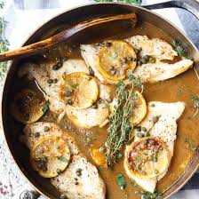 In a skillet over high heat, melt three tbsp. Healthy Easy Lemon Chicken Piccata Recipe Wicked Spatula