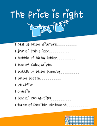 The price is right baby shower game winnie the pooh theme. Free Printable Price Is Right Game For Baby Shower